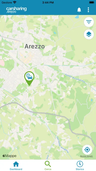 Captures d'écran de CarSharing Arezzo