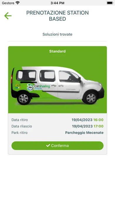 Captures d'écran de CarSharing Arezzo