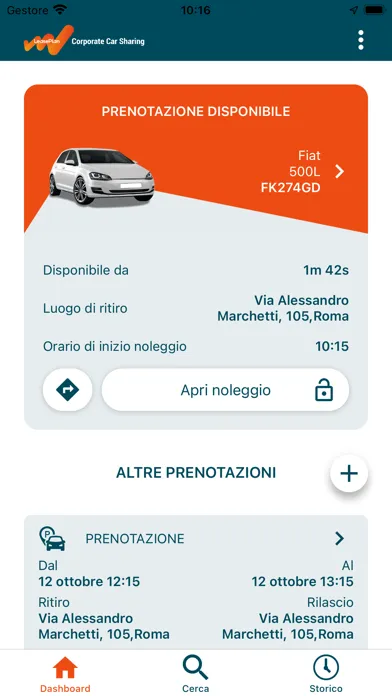 LeasePlan CarSharing Screenshots