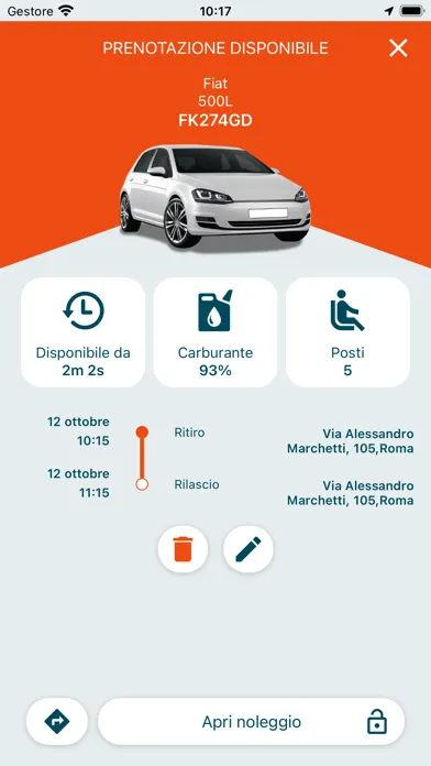 LeasePlan CarSharing Screenshots