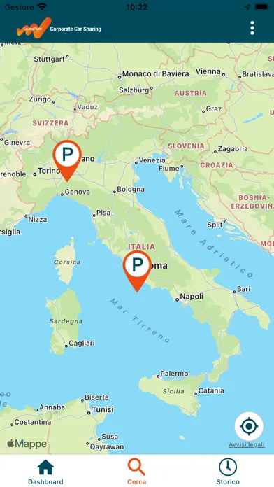 LeasePlan CarSharing Screenshots