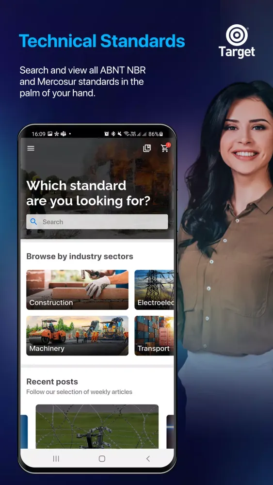 Capturas de pantalla de Target Normas