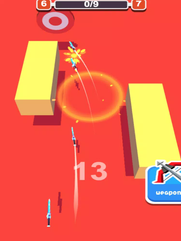Ảnh chụp màn hình của Target Hit 3D iPad 