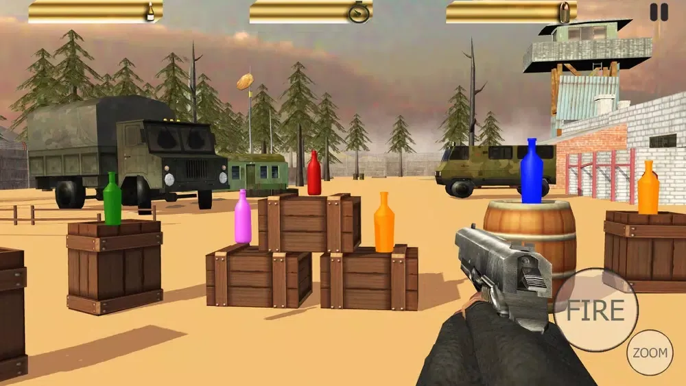 Tangkapan layar Frontline Bottle Shoot 3D