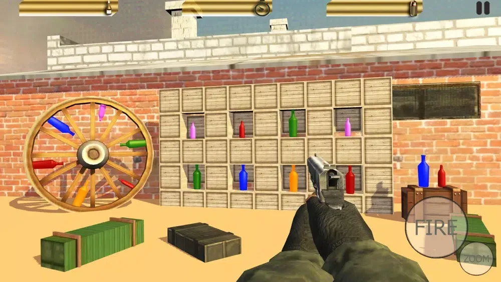Tangkapan layar Frontline Bottle Shoot 3D