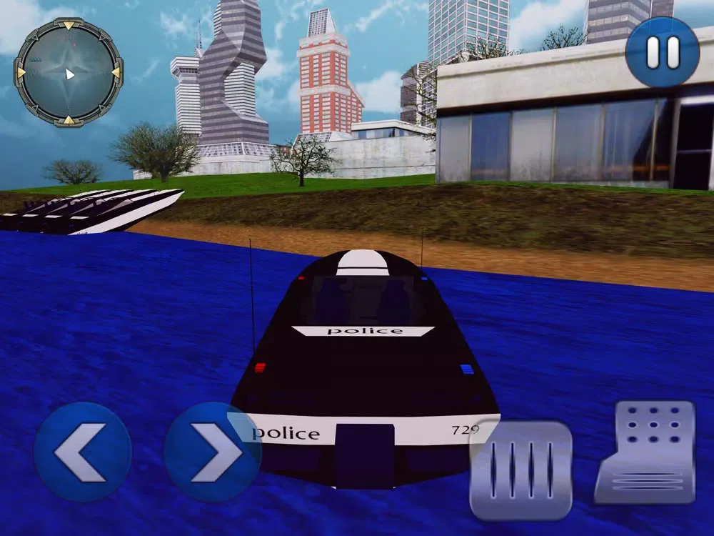 Captures d'écran de Police Car Gangster Escape iPad 