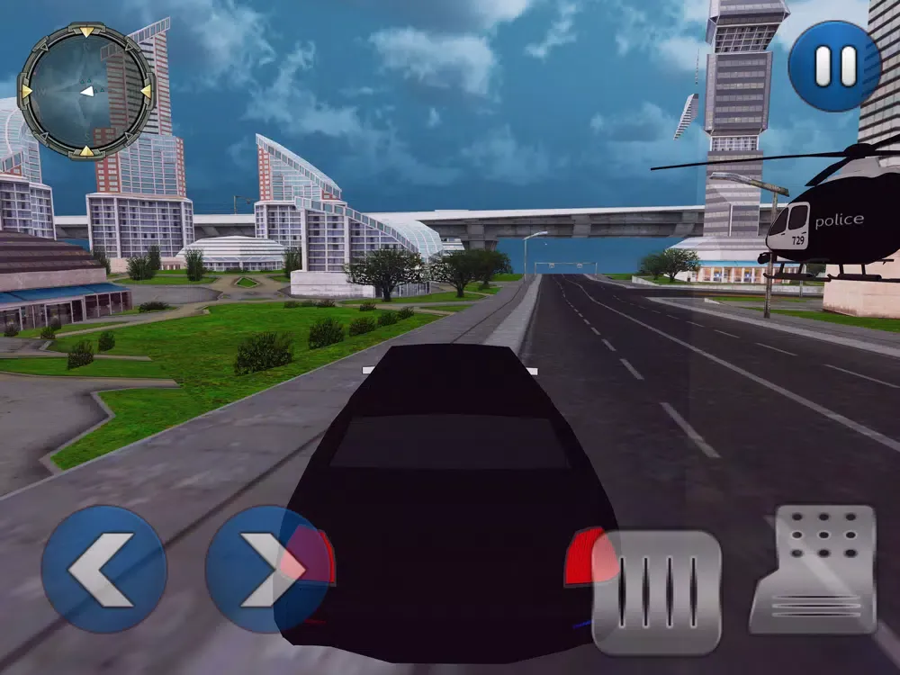 Captures d'écran de Police Car Gangster Escape iPad 