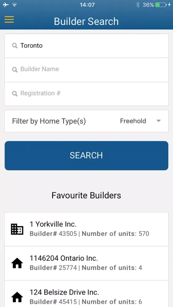 Tangkapan layar MyHome Planner