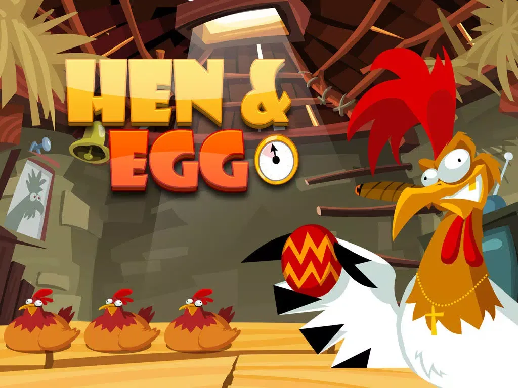 Tangkapan skrin Hen n Egg iPad 