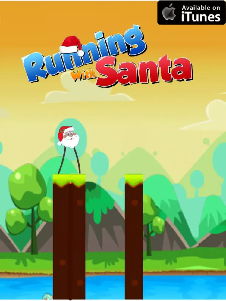 Captures d'écran de Santa Long Legs Challenge - Crazy walk bros HD iPad 
