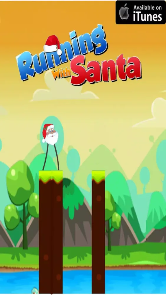 Captures d'écran de Santa Long Legs Challenge - Crazy walk bros HD