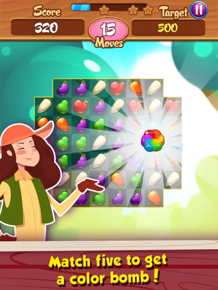صور Garden Puzzle: Match 3 iPad 