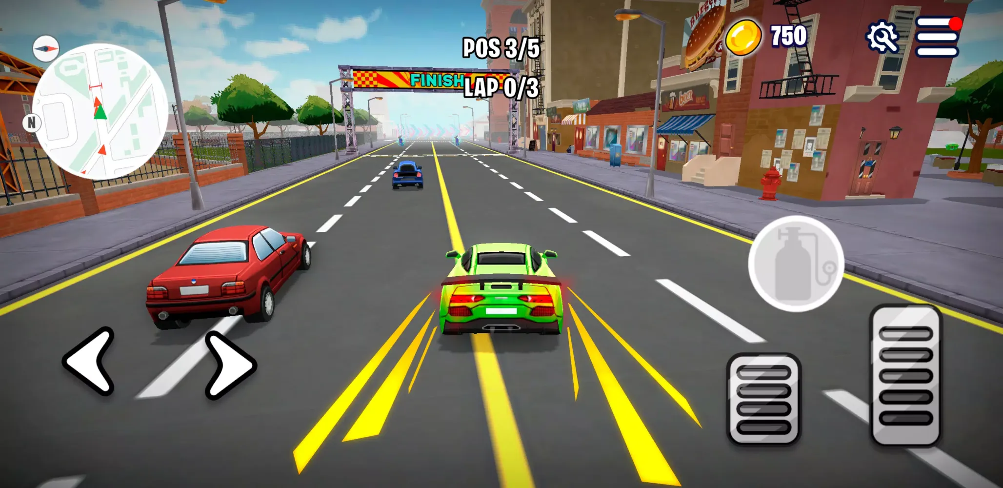 Screenshot di Rumble Racing: Car Drifting