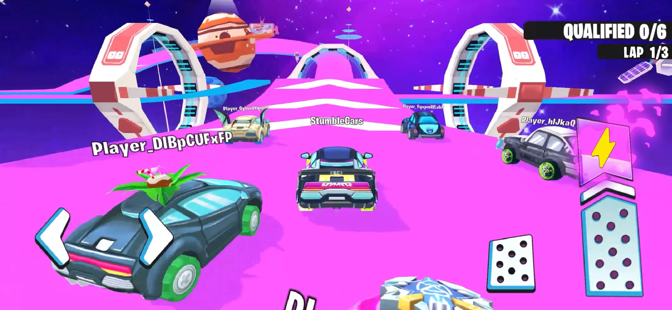 Capturas de pantalla de Stumble cars: Multiplayer Race