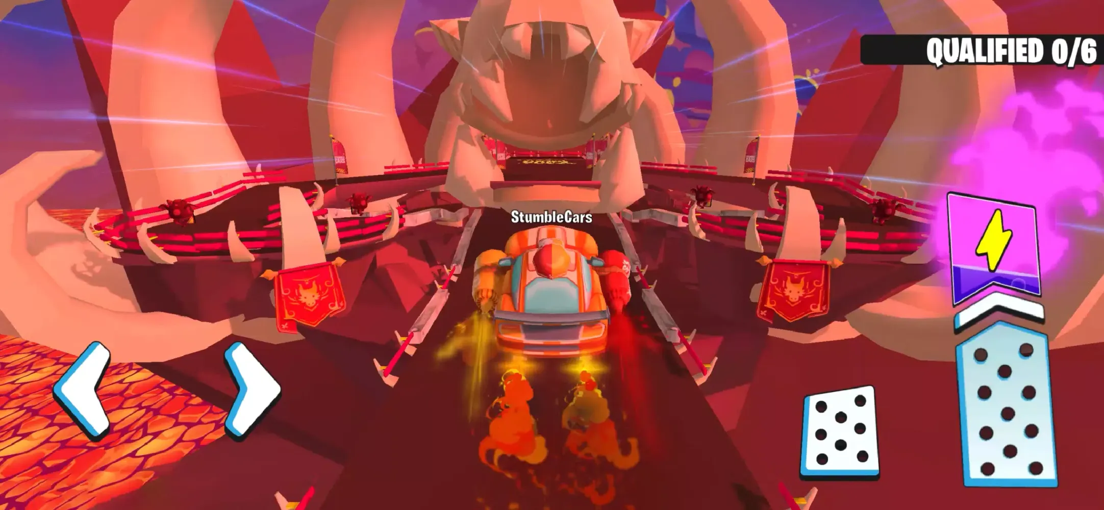 Capturas de pantalla de Stumble cars: Multiplayer Race