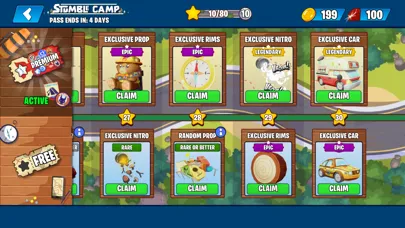 Zrzuty ekranu Stumble cars: Multiplayer Race