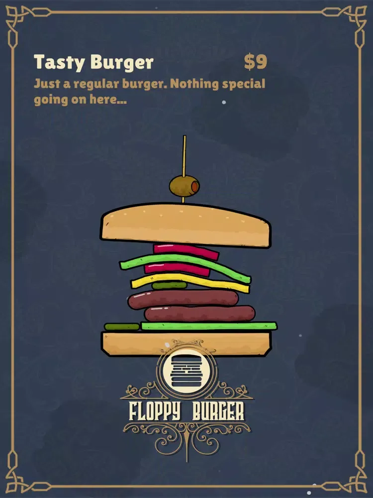 Ảnh chụp màn hình của Floppy Burger - New Head Chef iPad 