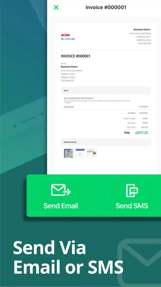 Invoice Genius - Easy Invoices Screenshots