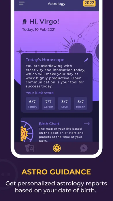 Tarot Reading & Horoscope Screenshots