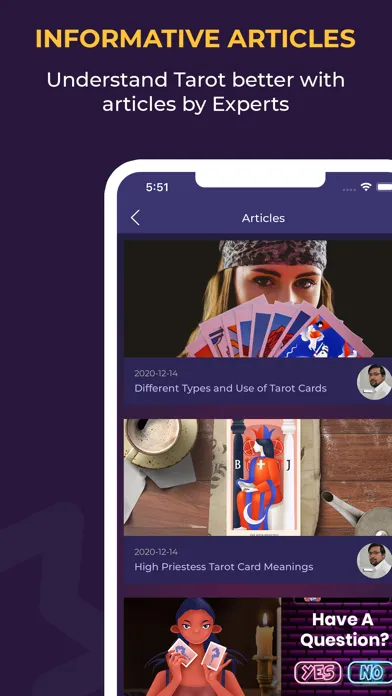 Tarot Reading & Horoscope Screenshots