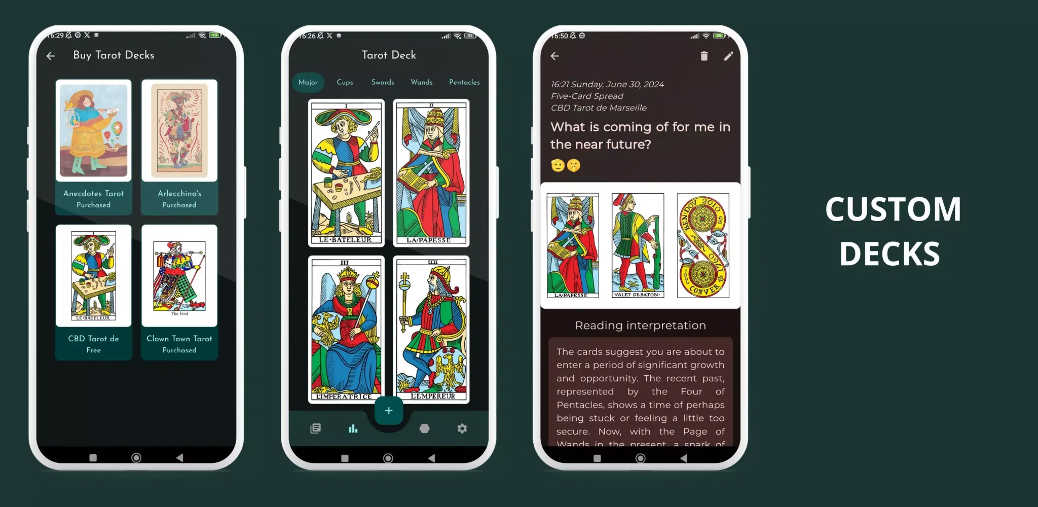 Tarot Journal स्क्रीनशॉट