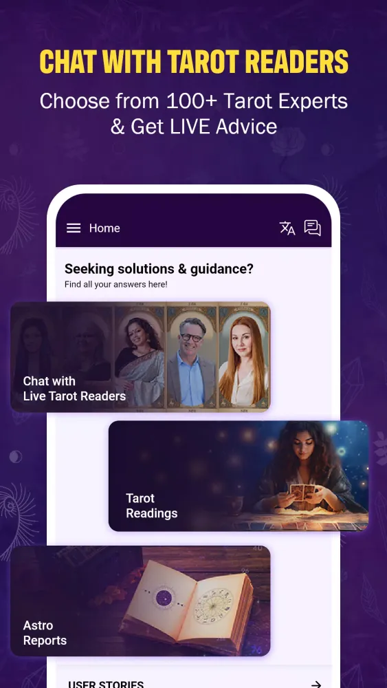 Capturas de pantalla de Tarot Card Psychic Reading