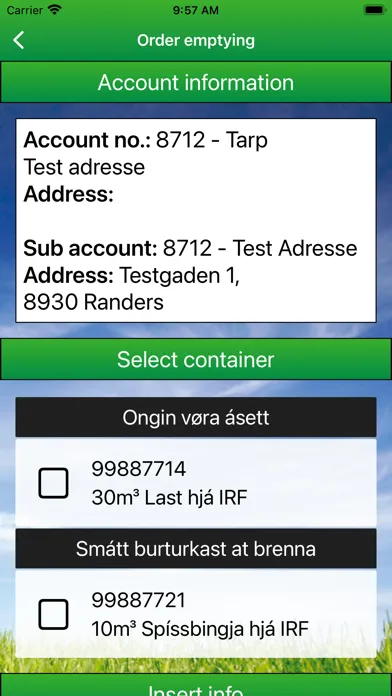 IRF سکرین شاٹس