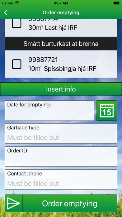 IRF سکرین شاٹس
