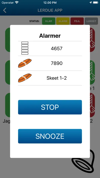 Ảnh chụp màn hình của Skeet Shooting App