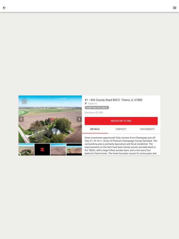 T&H Real Estate & Auction iPad  스크린샷