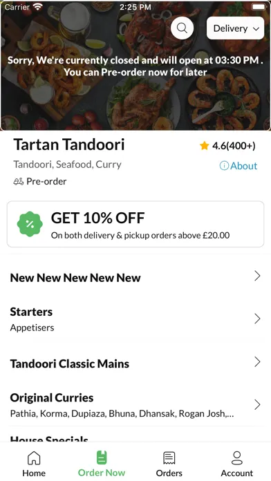 Tartan Tandoori Dundee应用截图