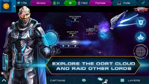 Astro Lords: Oort Cloud স্ক্রিনশট