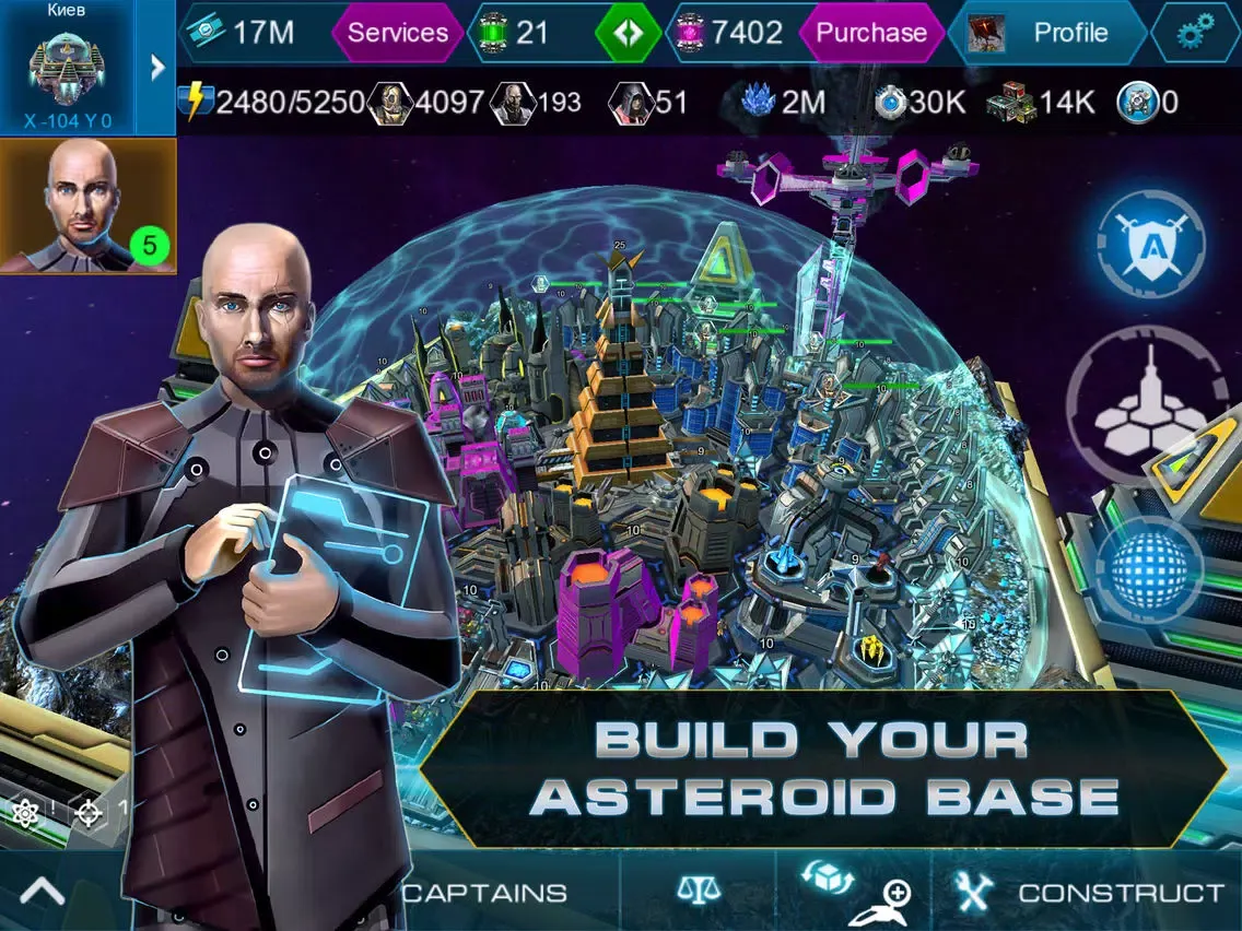 Astro Lords Mobile iPad 應用截圖