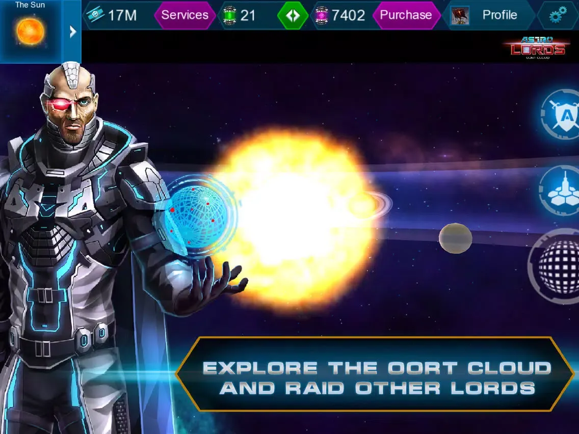 Astro Lords Mobile iPad 應用截圖