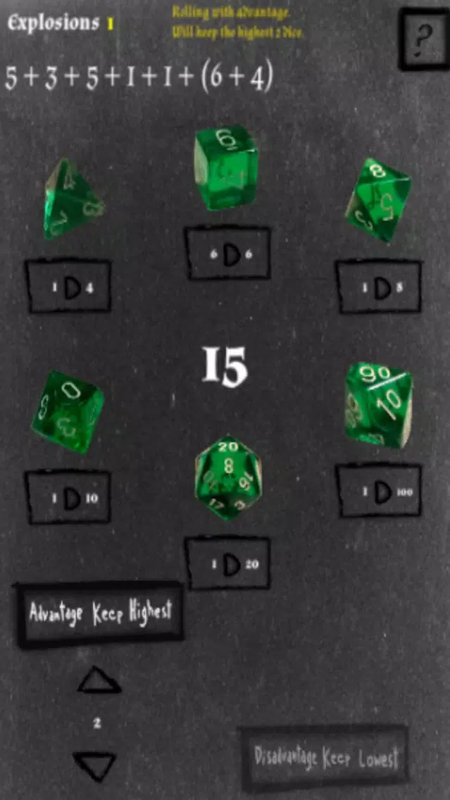 Open Legend Dice Roller应用截图
