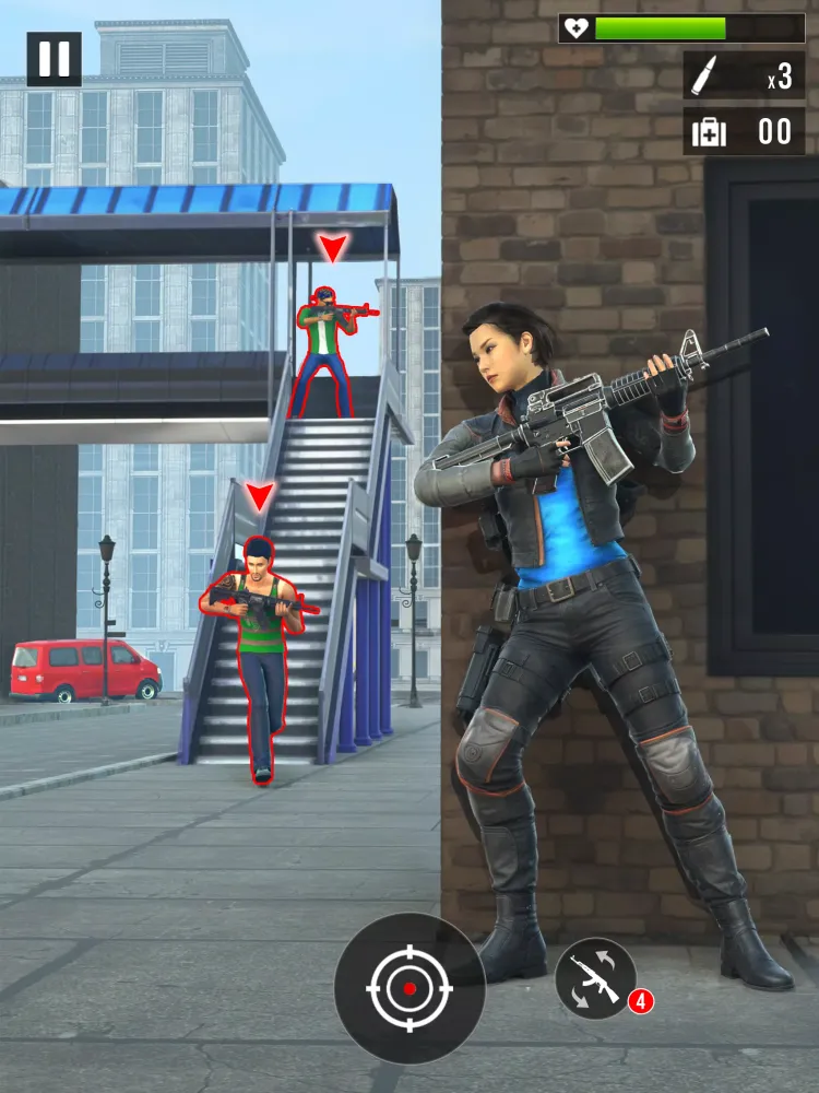 Elite Agent Shooting Game Screenshots