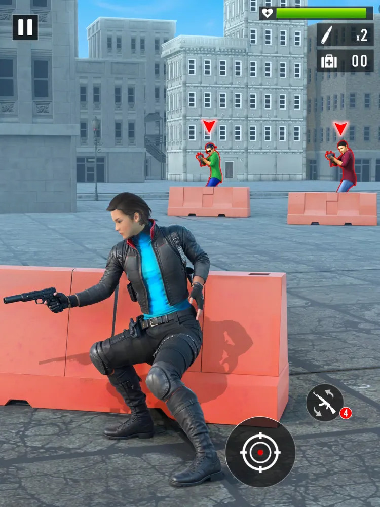 Elite Agent Shooting Game Screenshots