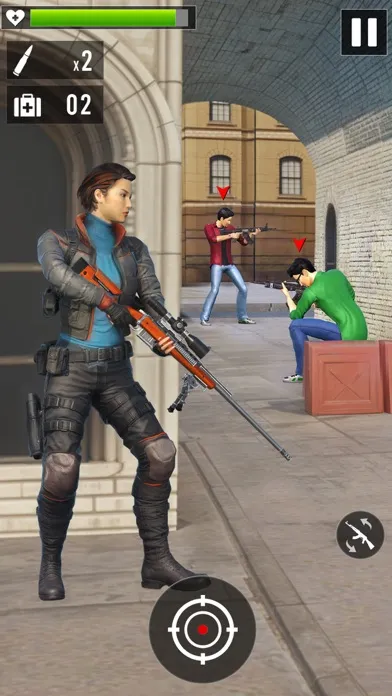 Elite Agent Shooting Game Screenshots