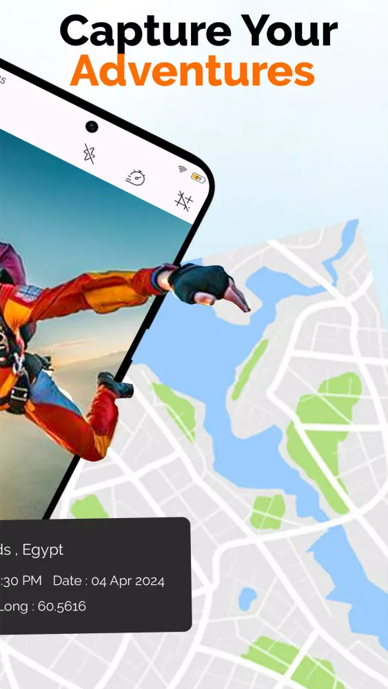 ภาพหน้าจอของ GPS Camera - Time Stamp Photos