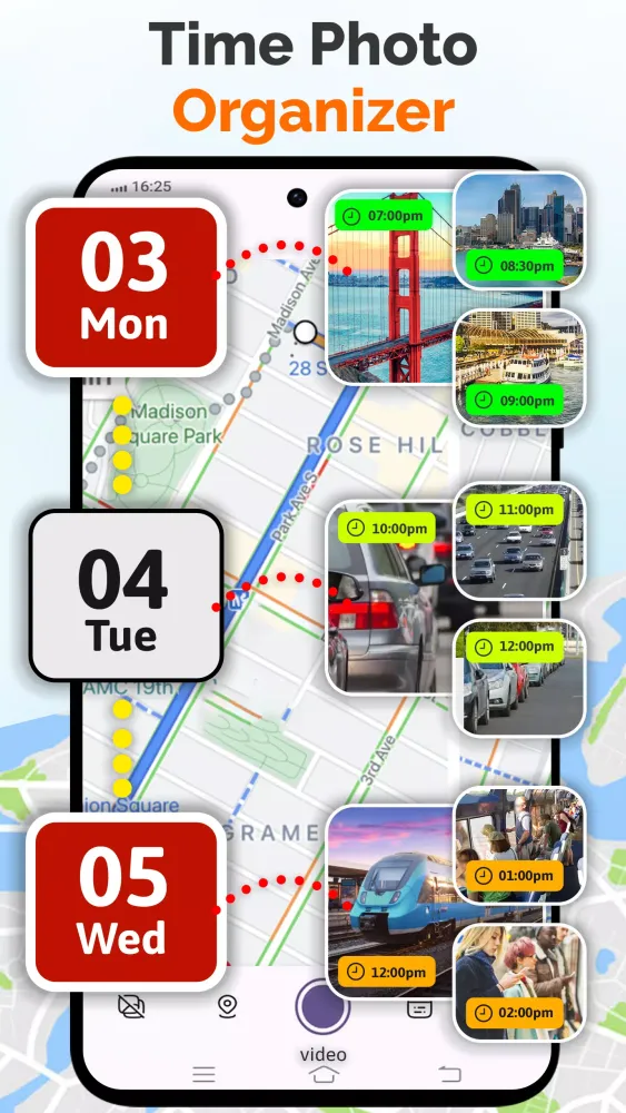 ภาพหน้าจอของ GPS Camera - Time Stamp Photos
