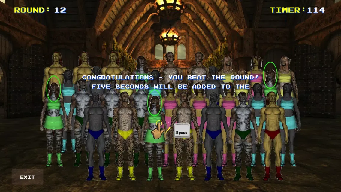 Capturas de tela do Find Thr33