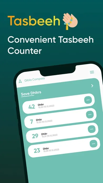 Скриншоты Tasbeeh Counter Dhikr