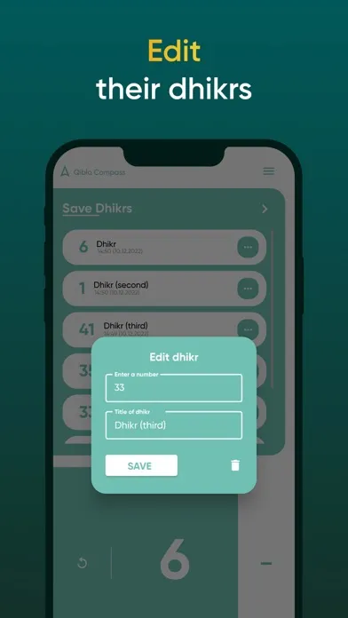 Скриншоты Tasbeeh Counter Dhikr