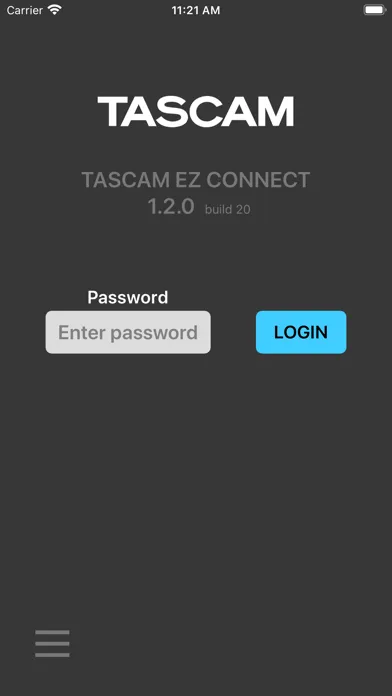 TASCAM EZ CONNECT स्क्रीनशॉट