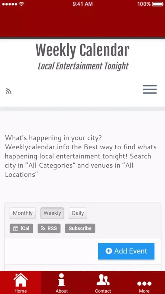 Screenshot di Local Entertainment Tonight