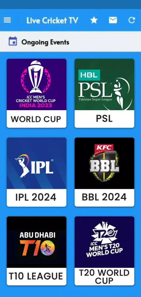 Live Cricket TV 2025 スクリーンショット