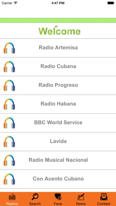 Zrzuty ekranu Cuba Radio