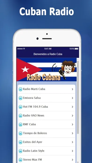 Capturas de tela do Cuban Radio Live: The Best Stations of Cuba