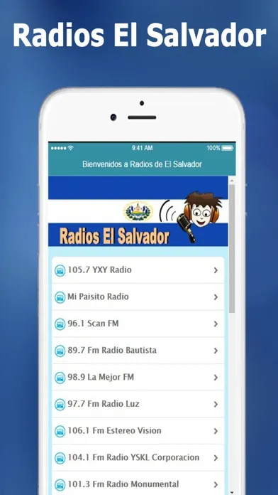 Radio Stations of El Salvador: Live Stations Screenshots