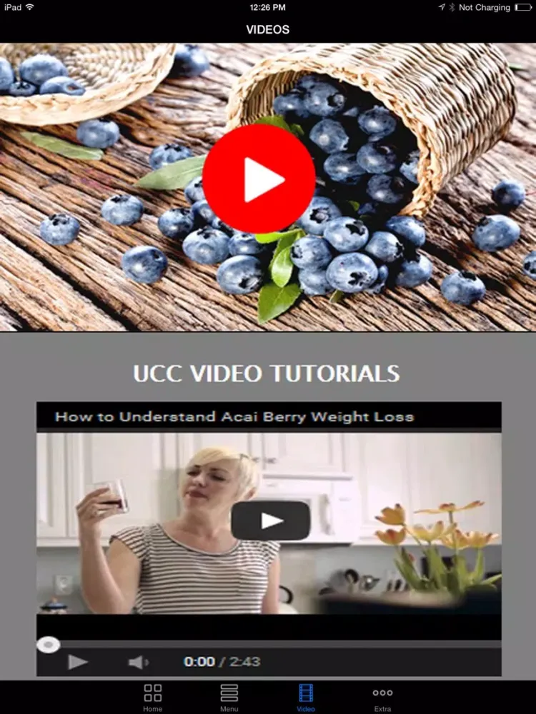 Easy Acai Berry Diet - Healthy Weight Loss Plan iPad  स्क्रीनशॉट